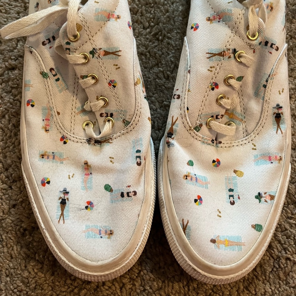 Barely worn Rifle Paper x Keds collab. Sun Girl style. W8